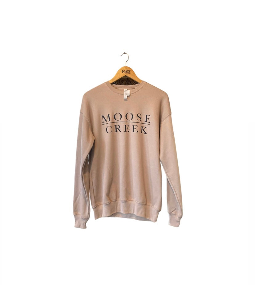 Moose Creek Crewneck | Latte