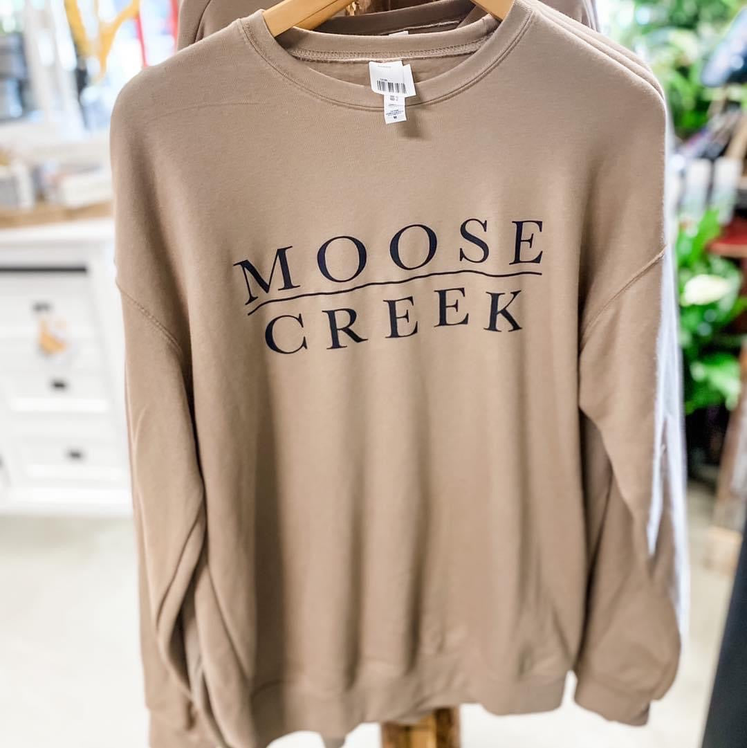 Moose Creek Crewneck | Latte